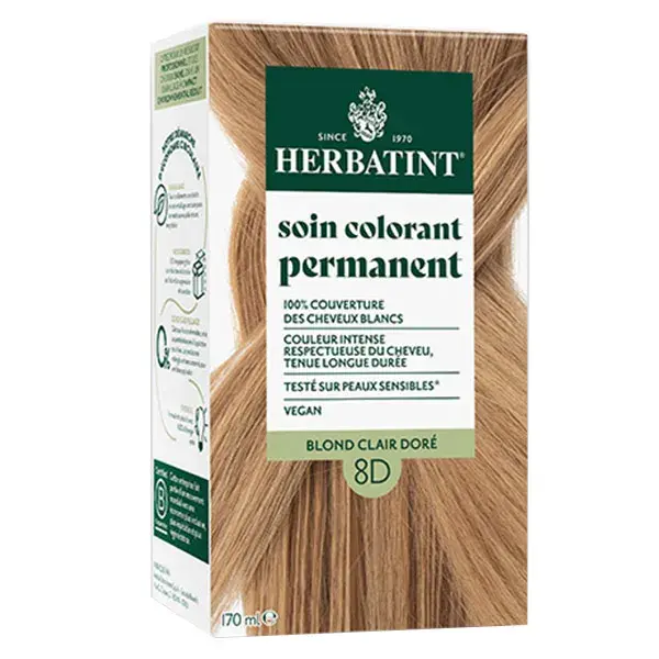 Phytoceutic Herbatint 8D Blond Clair Doré 170 Ml