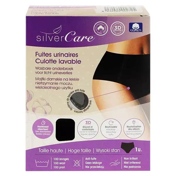 Silvercare Incontinence Culotte Taille Haute - T. M (38/40)