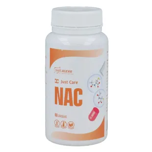Naturlider NAC 600 mg N Acetyl Cysteine 60 VegCaps