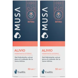 Musa Relief Gel Soin Intime Hydratant 2x50 ml