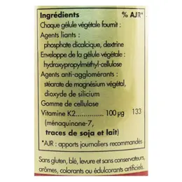 Solgar Vitamine K2 MK-7 100µg 50 gélules végétales