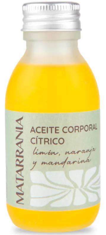 Matarrania Huile Hydratante Bio Citron, Orange, Mandarine 100 ml