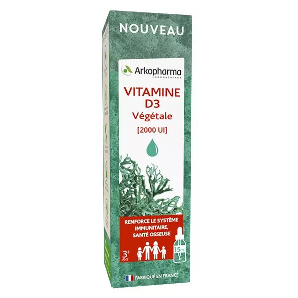 Arkopharma Vitamina D3 Vegetal 2000 UI 15ml