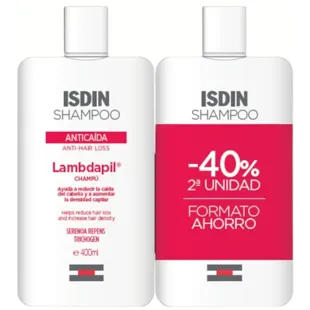 Isdin Lambdapil Champô Antiqueda 2x400 ml