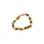 Nildor Bracelet d'Ambre Bébé Perles Baroques Multicolores 13,5cm réf BA150