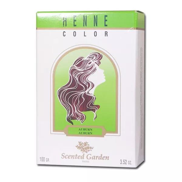 Hennè Auburn 100g Henna colore profumato giardino