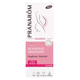 Pranarom PranaBb Maternité Huile Massage Vergétures Bio 100ml