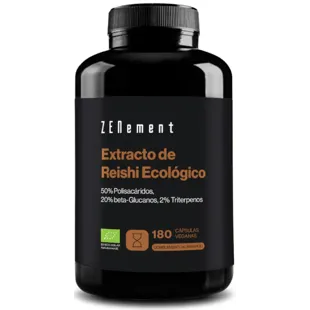 ZENement Organic Reishi Extract 180 Vegan Capsules