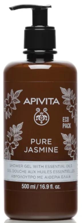 Apivita Pure Jasmijn Badgel met Essentiële Oliën 500ml