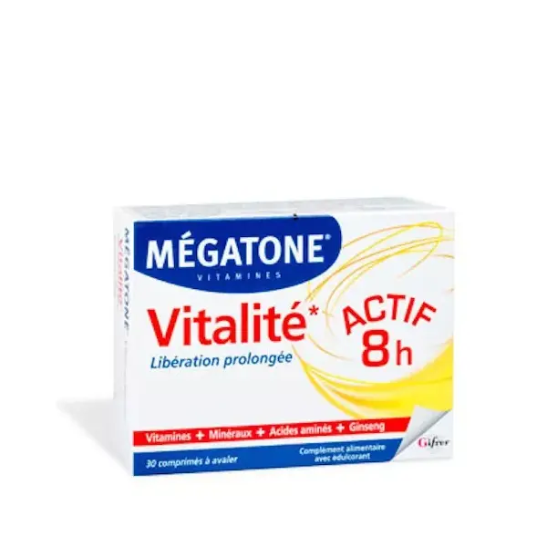 Megatone vitalidad larga accin 30 tabletas
