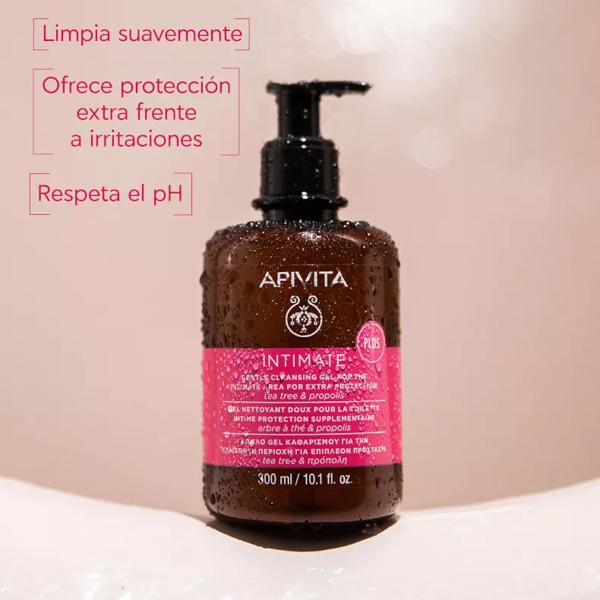 Apivita Intimate Care foam cleaner soft zone intimate protects from dryness with Aloe and propolis 200ml