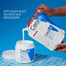 CeraVe Soin corps Baume Hydratant Eco Recharge Visage et Corps Sèches à très Sèches 473ml