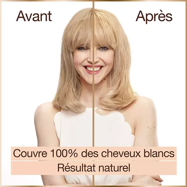 Perruque Synthétique Mi-longue Elise - Blond Méché Très Clair - Taille Moyenne - Neuf Avec étiquettes