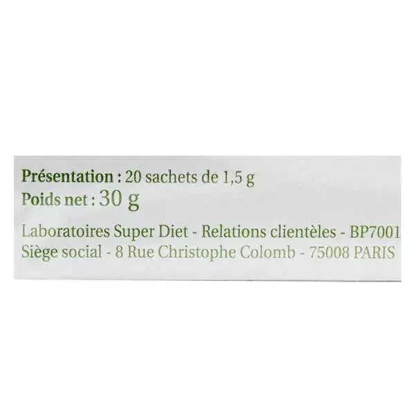 Herbesan Bio Infusion Détox Saveur Citron n°16 20 sachets
