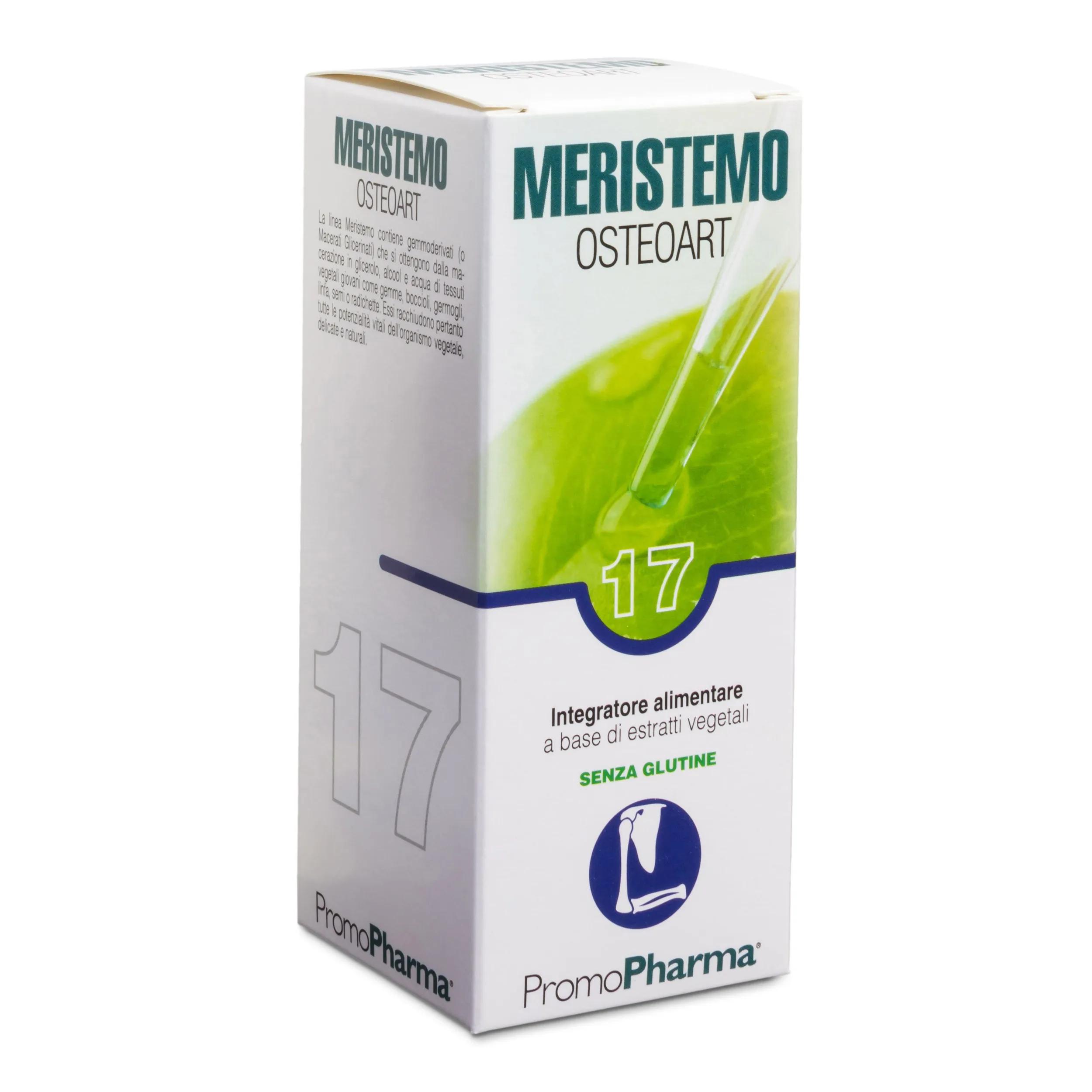 Meristemo 17 Osteoart Integratore Drenaggio Osteo-articolare 100 ml