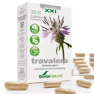 Soria Natural 33-S Travalera 30 Capsules