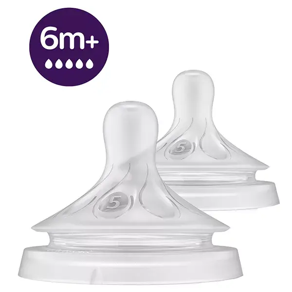Avent baby pacifier Natural Response T5 +6m pack of 2