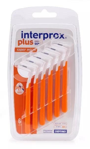Interprox Plus Spazzolini Interprossimali Super Micro (Arancione)