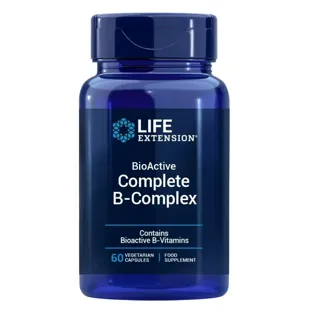 Life Extension BioActive Complete B-Complex 60 Vegetarian Capsules