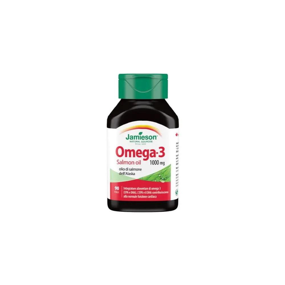 Jamieson Omega 3 Salmon Oil Integratore 90 Softgels