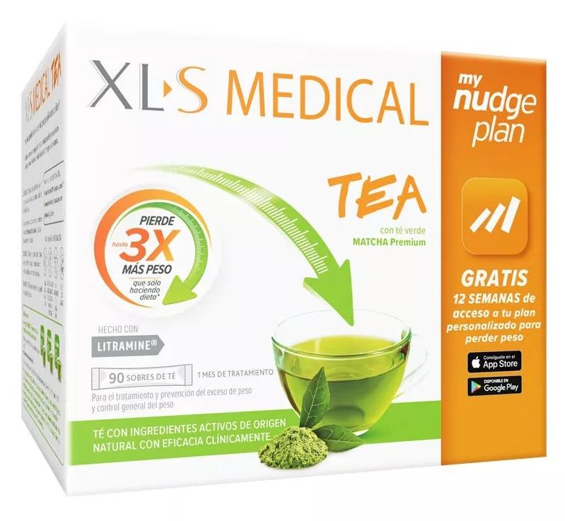Chá Médico XLS com Chá Verde 90 Saquetas