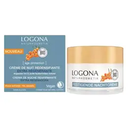 Logona Crème nuit extra régénérante age protection 50ml