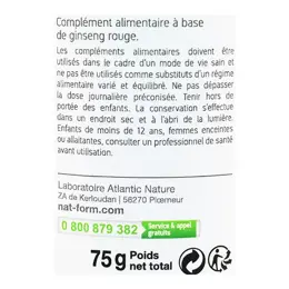 Nat & Form Original Ginseng Rouge 200 gélules