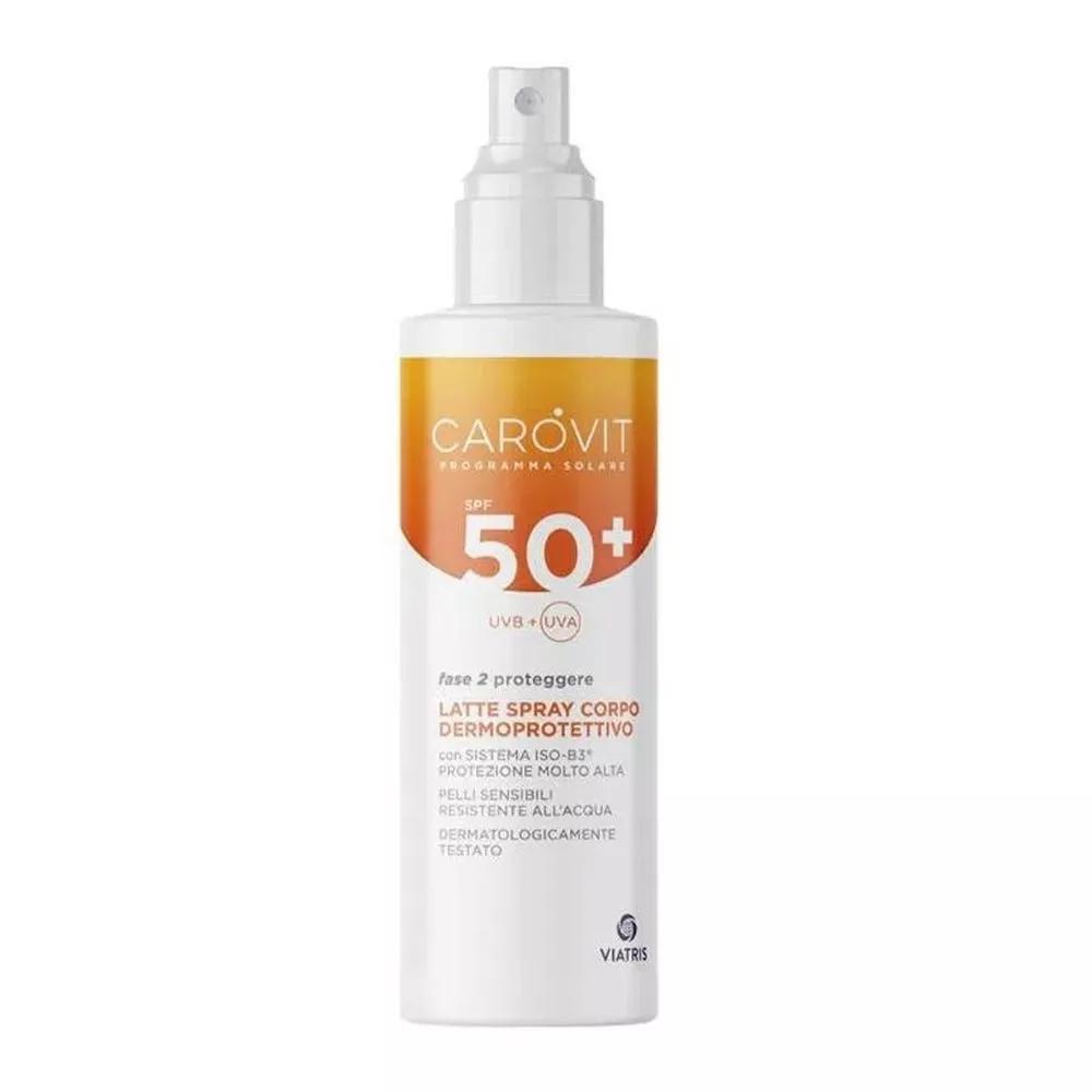 Carovit Programma Solare Latte Spray Corpo SPF 50+ 200 ml