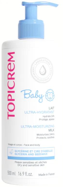 Topicrem Baby Mijn 1e ultra-hydraterende melk 500 ml