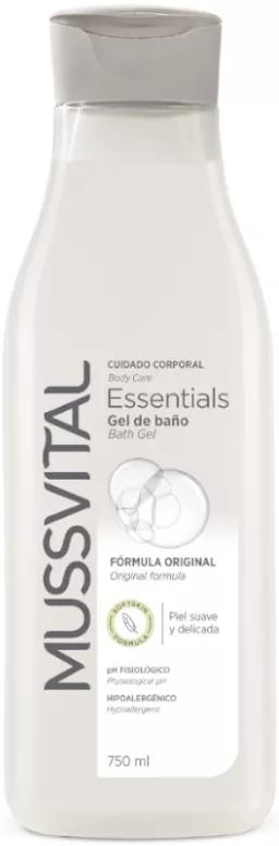 Badegel Essentials Original Mussvital 750ml