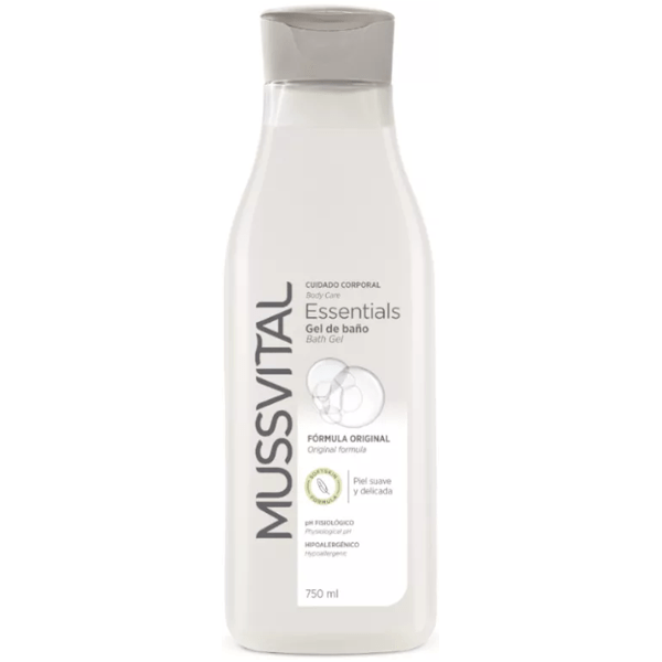 Badegel Essentials Original Mussvital 750ml