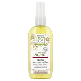 So'Bio Étic Précieux Argan Huile Universelle Argan Bio 100ml