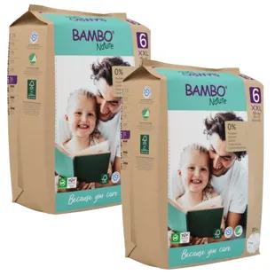Bambo Nature Diapers T6 (+16 Kg) 2x20 pcs