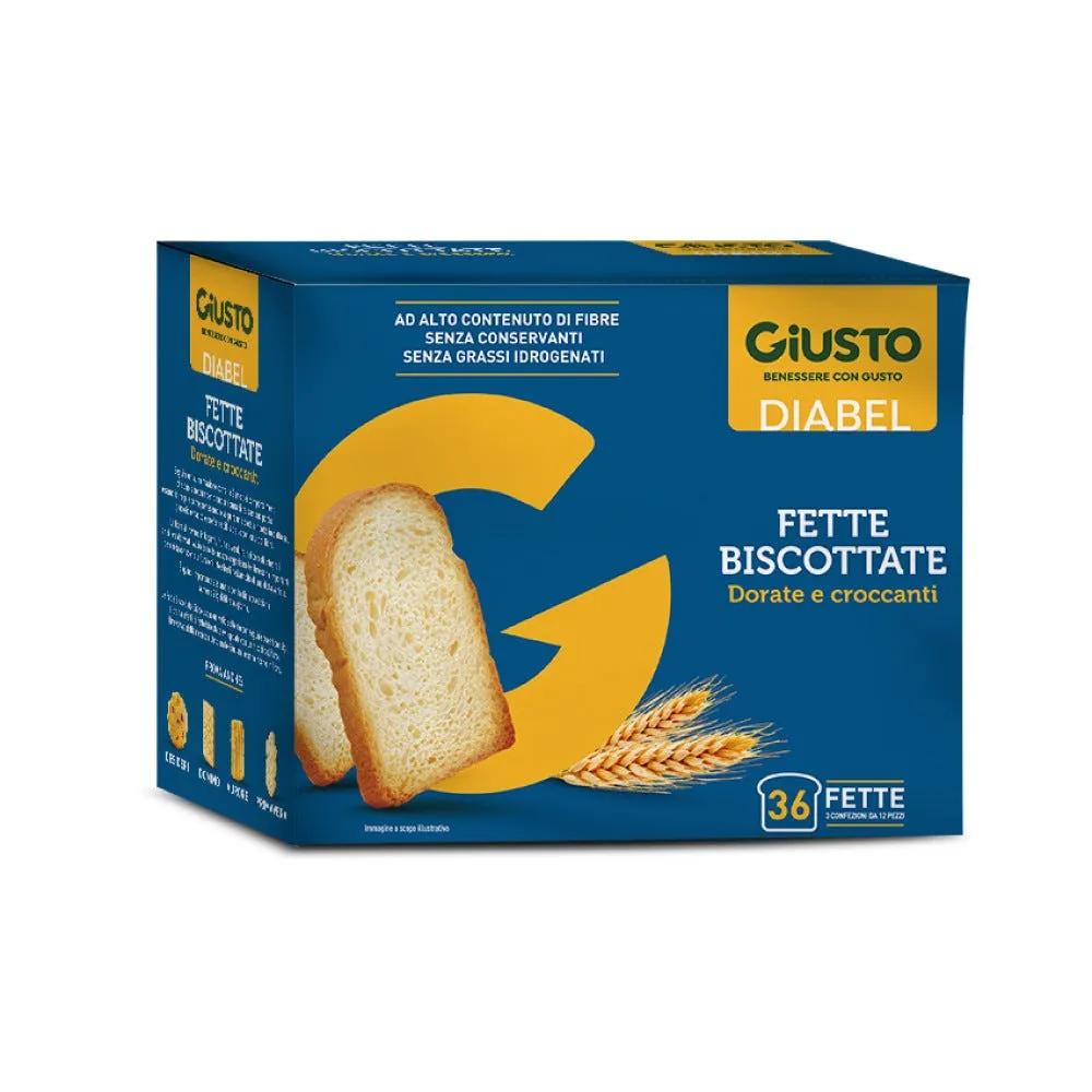 Giusto Diabel Fette Biscottate Per Diabetici 300 g