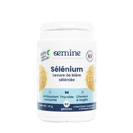 Oemine Sélénium 60 gélules