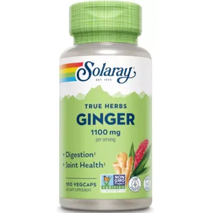 Solaray Ginger Root 550 Mg 100 Vegcaps