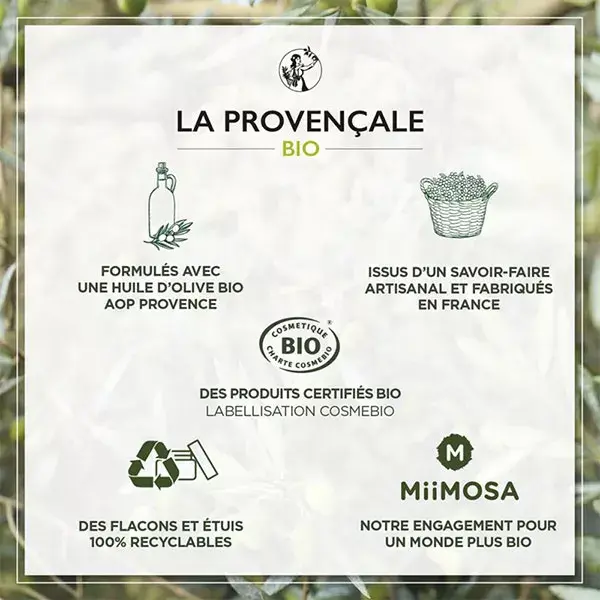 La Provençale Radieuse La Crème Apaisante Hydratante 48h Bio 50ml