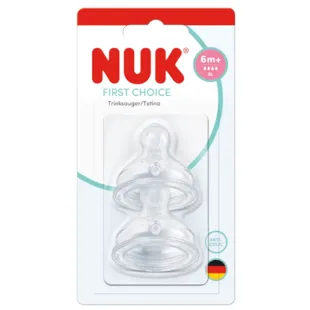 Nuk First Choice Silicone Teat XL Flow Cereal +6m 2 pcs