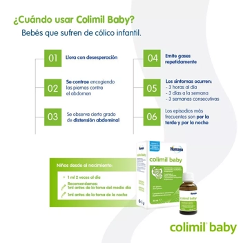 Humana Colimil Baby para tratar el cólico del lactante