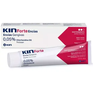 Kin Pasta de dentes com goma forte 125 ml
