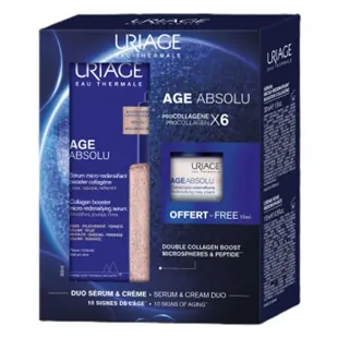 Set regalo Uriage Age Absolu Serum 50 ml + Age Absolu Rose Cream 15 ml