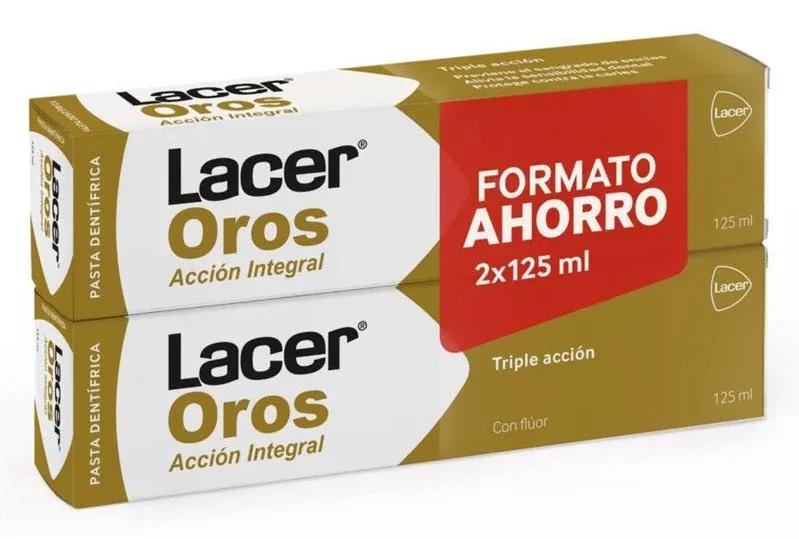 Lacer Oros Pasta Dental 2x125 ml