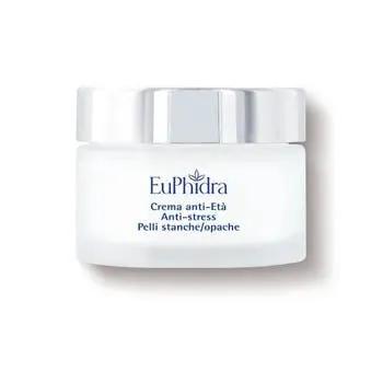 Euphidra Skin Crema Viso Anti-Age e Anti-Stress per Pelli Stanche ed Opache 40 ml