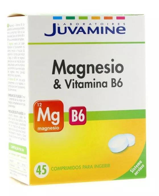 Juvamine Magnésio + Vitamina B6 45 Comprimidos