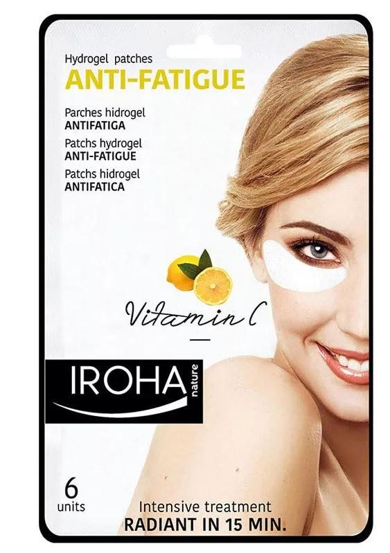Iroha Nature Parches Ojos Antifatiga con Vitamina C 6 Uds