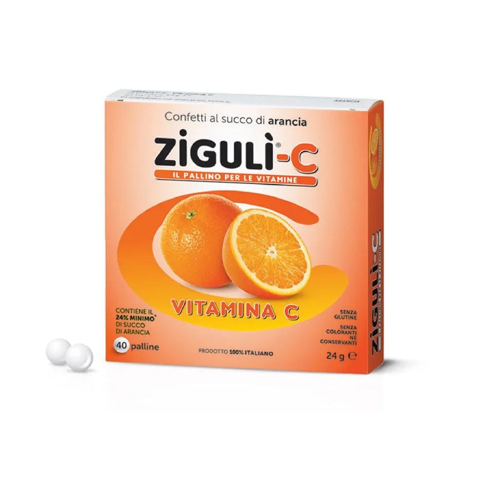 Zigulì-C Arancia con Vitamina C 40 Palline