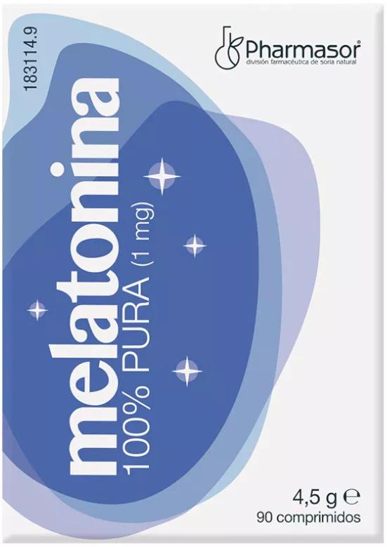Soria Natural Pharmasor Melatonin 1 gr 90 Tabletten