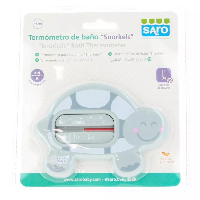 Saro Classic Saro Termómetro Banho Snorkels Tartaruga Cinza