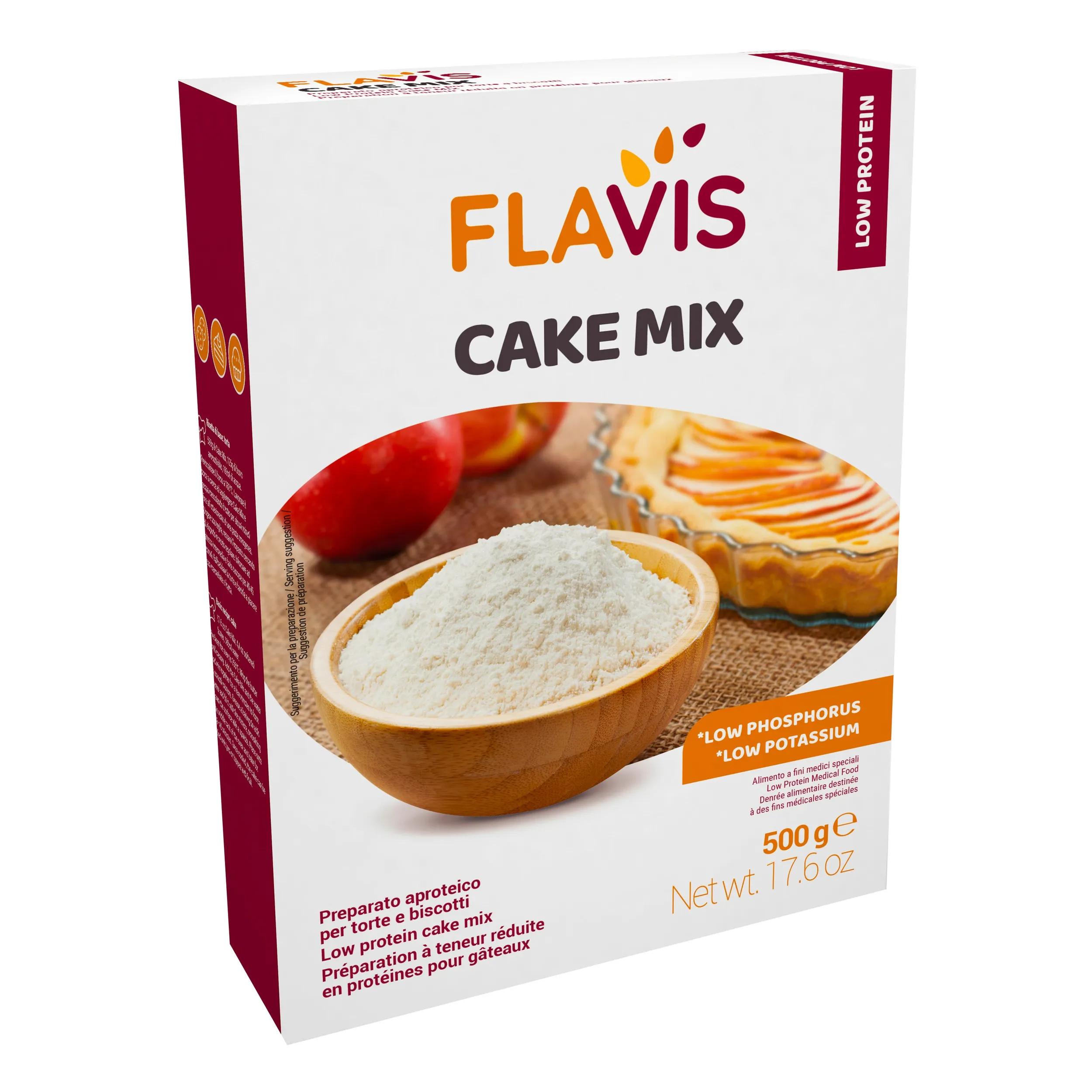 Mevalia Flavis Cake Mix Preparato Aproteico Per Torte E Biscotti 500 g