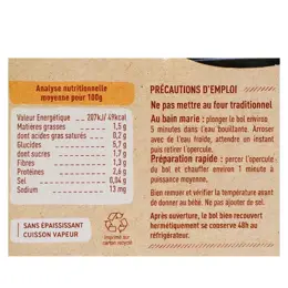 Babybio Repas Midi Bol Panais Butternut Canard Polenta +12m Bio 2 x 200g